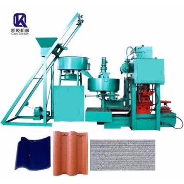 KQ8-130 Double Roman Roof Tile Making Machine in America